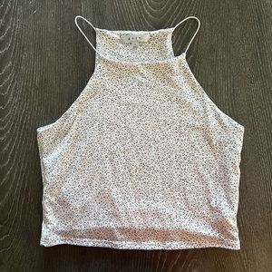 Gaze leopard print crop top